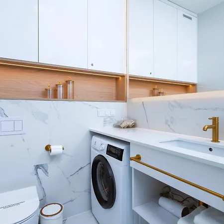 Luxury Riverside Apartment With Netflix, Primetv, Ev Parking And 1Gbps Wifi * Вроцлав